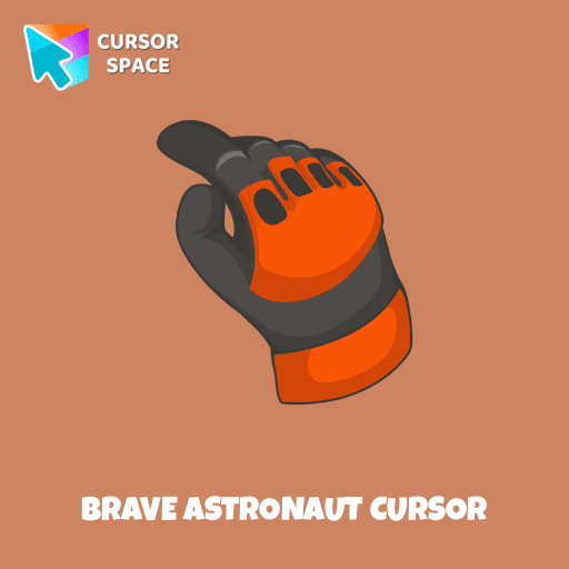 Brave Astronaut cursor pointer cursor